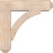 Ekena Millwork Thorton Craftsman Smooth Bracket w/ Offset Brace, Douglas Fir, 7 1/2"W x 28"D x 28"H BKT0806X28X28THR04SDF - alternate 2